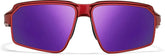 Red Zunnies - Rectangle Wrap-Around Sunglasses #1010118