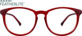 Red Round Glasses #101218