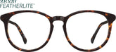 Tortoiseshell Round Glasses #101235