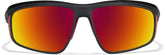 Black Zunnies -Wrap-Around Sports Sunglasses #1012821