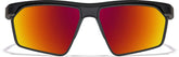 Black Zunnies -Wrap-Around Sports Sunglasses #1013021