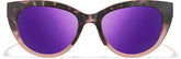 Tortoiseshell Zunnies - Sports Cat-Eye Sunglasses #1013939