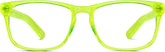 Green Rectangle Glasses #102224