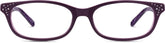 Purple Oval Glasses #10488117