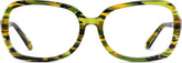 Multicolor Oval Glasses #110535