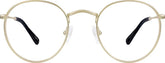 Gold Sepulveda Round Glasses #1125214