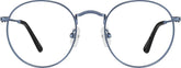 Blue Sepulveda Round Glasses #1125216