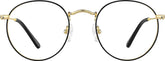 Black Sepulveda Round Glasses #1125221