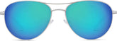 Silver Aviator Sunglasses #1128411