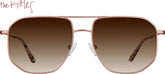 Rose Gold Hayden Glasses #1129919
