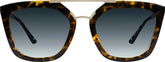 Tortoiseshell Square Sunglasses #1130425
