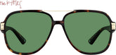 Tortoiseshell Man Bun Glasses #1137825