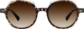 Tortoiseshell Round Sunglasses #1151925