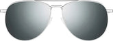 Silver Aviator Sunglasses #1163211