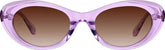 Purple Cat-Eye Sunglasses #117017