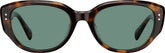 Tortoiseshell Cat-Eye Sunglasses #118225