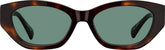 Tortoiseshell Cat-Eye Sunglasses #118325