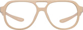 Cream OptiFlex® Aviator Glasses #1210233