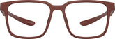 Red OptiFlex® Square Glasses #1210318