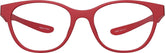 Red OptiFlex® Square Glasses #1210418