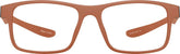 Orange OptiFlex® Rectangle Glasses #1211042