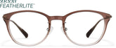 Crystal Brown Ombre Softly Square Glasses #1213815