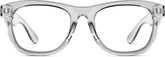 Smoke Square Glasses #124112