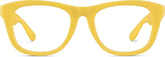 Yellow Square Glasses #124122