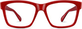 Red Square Glasses #124228