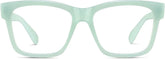 Aquamarine Square Glasses #124234