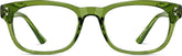 Green Rectangle Glasses #125024