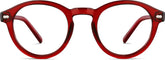 Red Round Glasses #125518