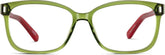 Green Square Glasses #126224