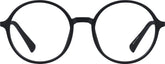 Black/Purple Round Glasses #126921