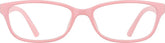 Pink Oval Glasses #127319