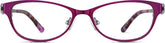 Purple Oval Glasses #165317