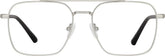 Silver Aviator Glasses #1917811