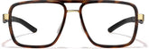 Tortoiseshell Zunnies - Aviator Sports Glasses #1918325