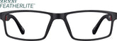 Black Rectangle Glasses #2012421