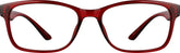Red Rectangle Glasses #2018918