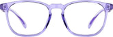 Purple Square Glasses #2020117