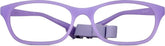 Purple Kids’ Flexible Rectangle Glasses #2021217