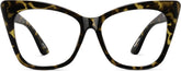 Tortoiseshell Cat-Eye Glasses #2027025