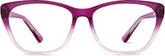 Purple Rectangle Glasses #2027117