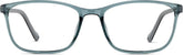 Blue Kids' Rectangle Glasses #2029312