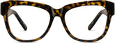Tortoiseshell Square Glasses #2032425
