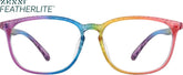 Rainbow Square Glasses #2035829