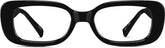 Black Rectangle Glasses #2036321