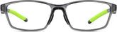 Gray Rectangle Glasses #2040012