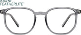 Gray Square Glasses #2041312